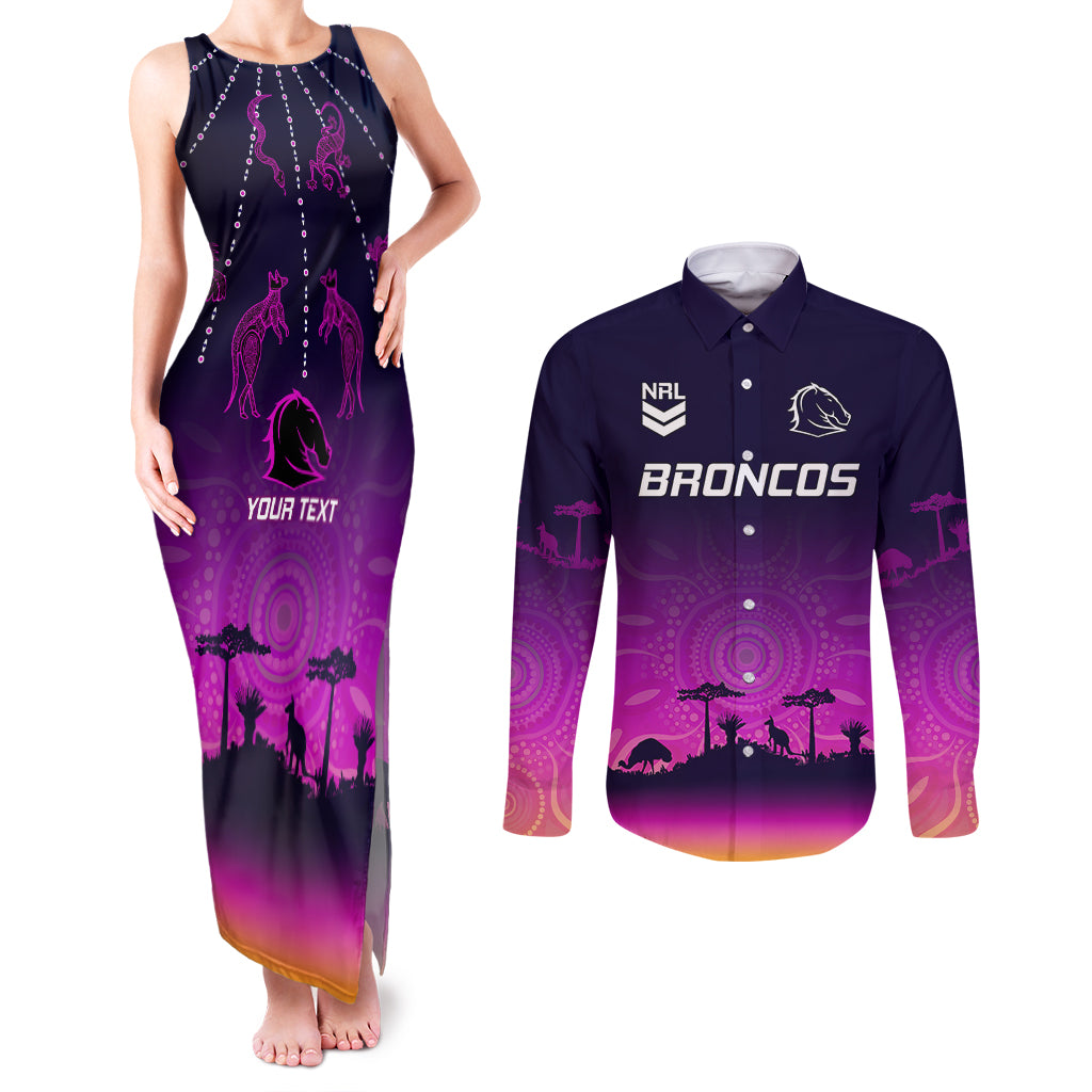 custom-nrl-broncos-couples-matching-tank-maxi-dress-and-long-sleeve-button-shirts-the-starry-night-indigenous-aboriginal