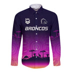 custom-nrl-broncos-long-sleeve-button-shirt-the-starry-night-indigenous-aboriginal