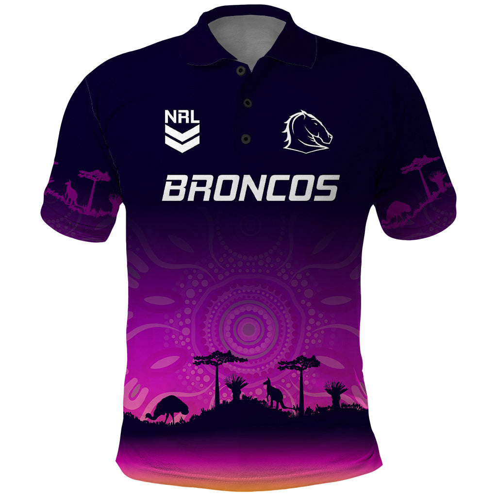 custom-nrl-broncos-polo-shirt-the-starry-night-indigenous-aboriginal