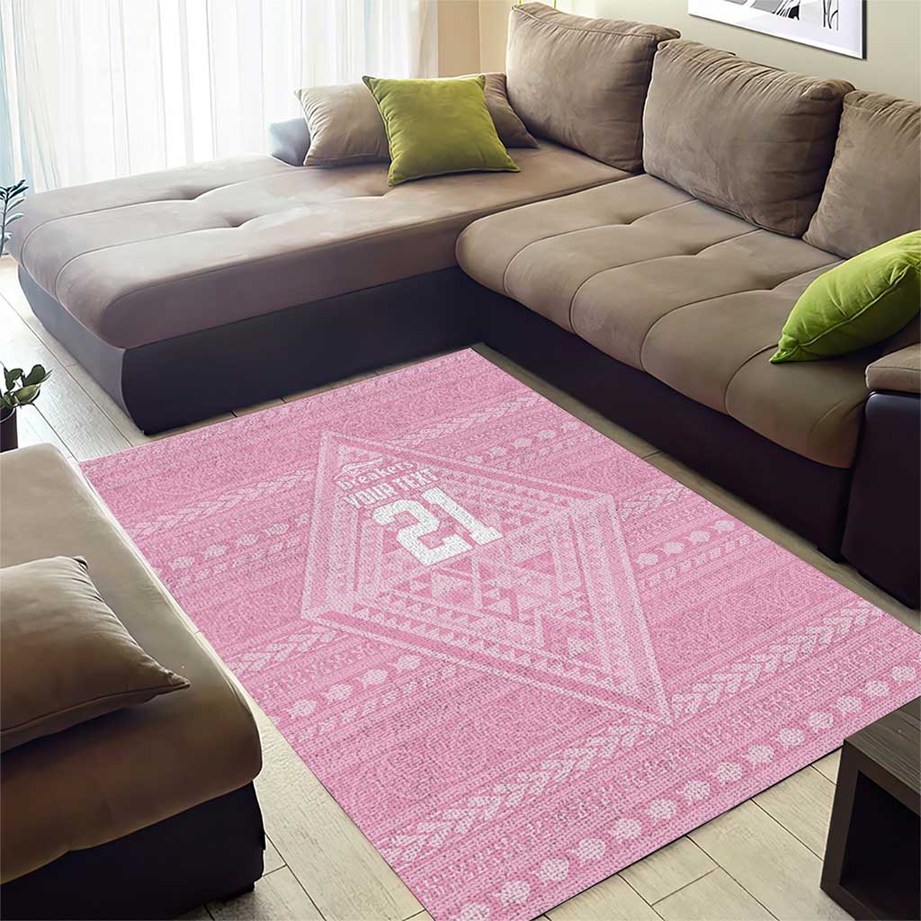 Custom New Zealand Basketball Indigenous Area Rug - Aussie Hoodie