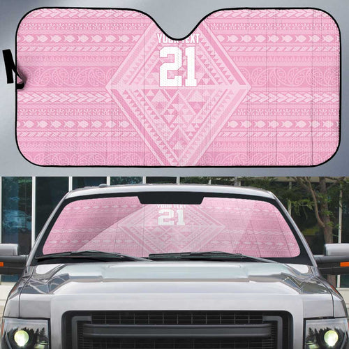 Custom New Zealand Basketball Indigenous Auto Sun Shade - Aussie Hoodie