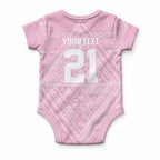 Custom New Zealand Basketball Indigenous Baby Onesie