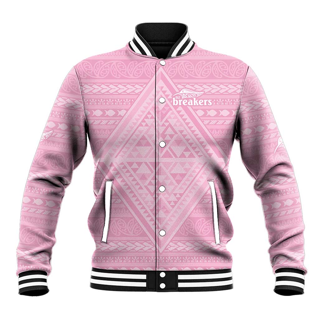 Custom New Zealand Basketball Indigenous Baseball Jacket - Aussie Hoodie