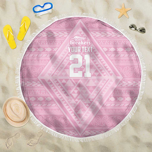 Custom New Zealand Basketball Indigenous Beach Blanket - Aussie Hoodie