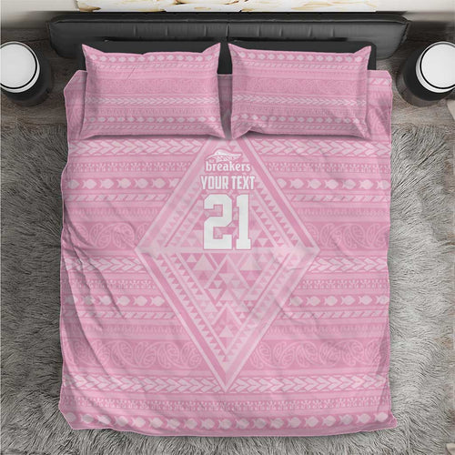 Custom New Zealand Basketball Indigenous Bedding Set - Aussie Hoodie