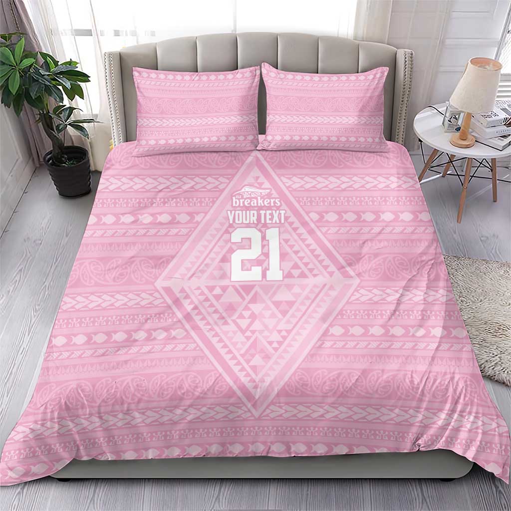 Custom New Zealand Basketball Indigenous Bedding Set - Aussie Hoodie