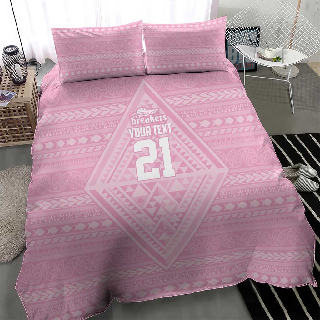 Custom New Zealand Basketball Indigenous Bedding Set - Aussie Hoodie