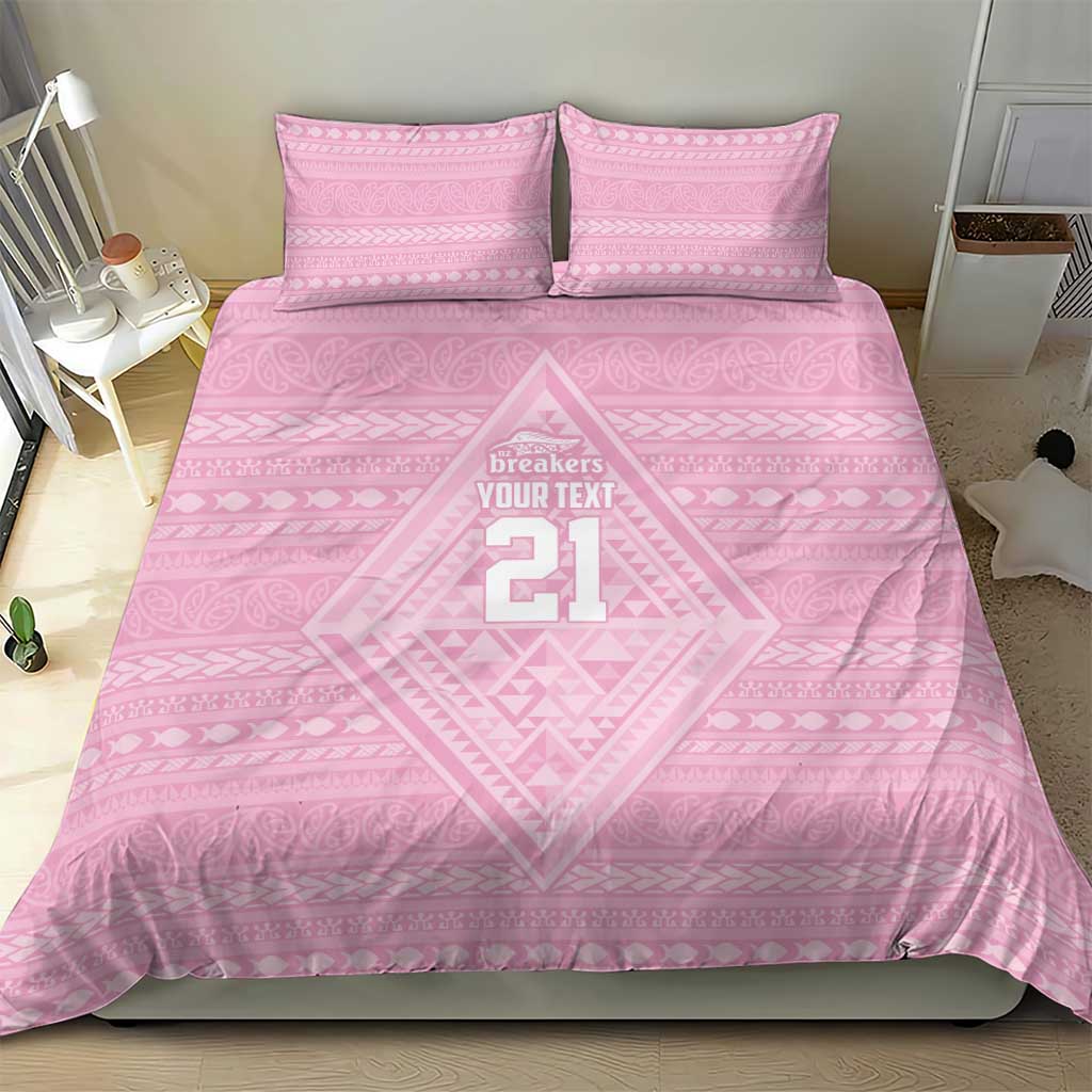 Custom New Zealand Basketball Indigenous Bedding Set - Aussie Hoodie