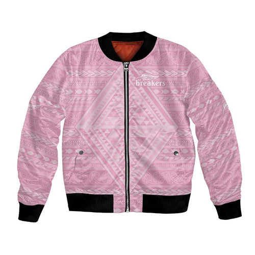 Custom New Zealand Basketball Indigenous Bomber Jacket - Aussie Hoodie