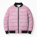 Custom New Zealand Basketball Indigenous Bomber Puffer Jacket - Aussie Hoodie