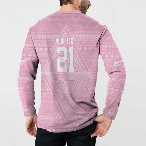 Custom New Zealand Basketball Indigenous Button Sweatshirt - Aussie Hoodie