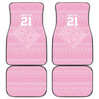 Custom New Zealand Basketball Indigenous Car Mats - Aussie Hoodie