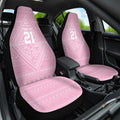 Custom New Zealand Basketball Indigenous Car Seat Cover - Aussie Hoodie