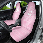 Custom New Zealand Basketball Indigenous Car Seat Cover - Aussie Hoodie