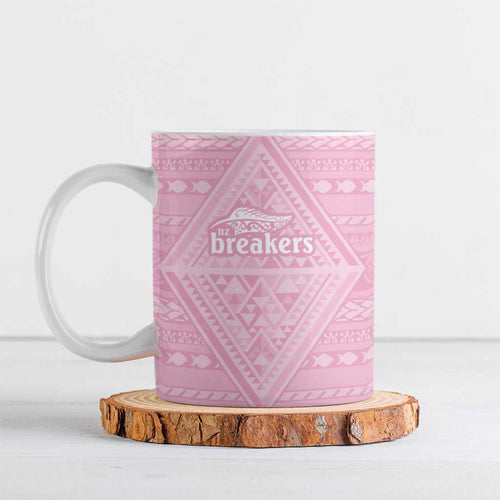 Custom New Zealand Basketball Indigenous Ceramic Mug - Aussie Hoodie