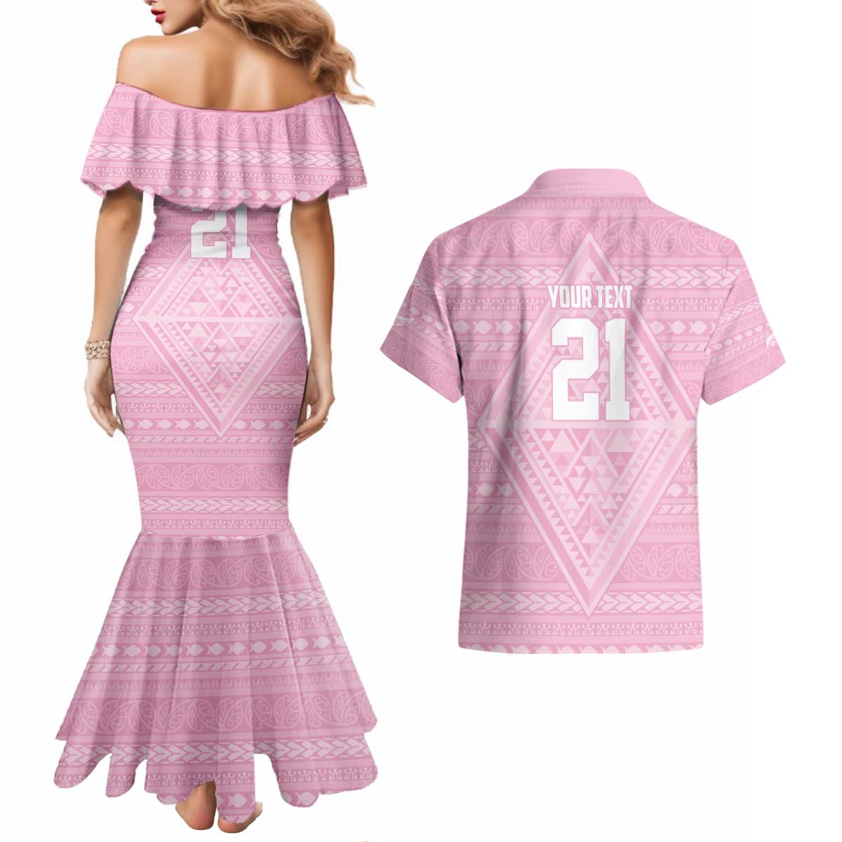 Custom New Zealand Basketball Indigenous Couples Matching Mermaid Dress and Hawaiian Shirt - Aussie Hoodie