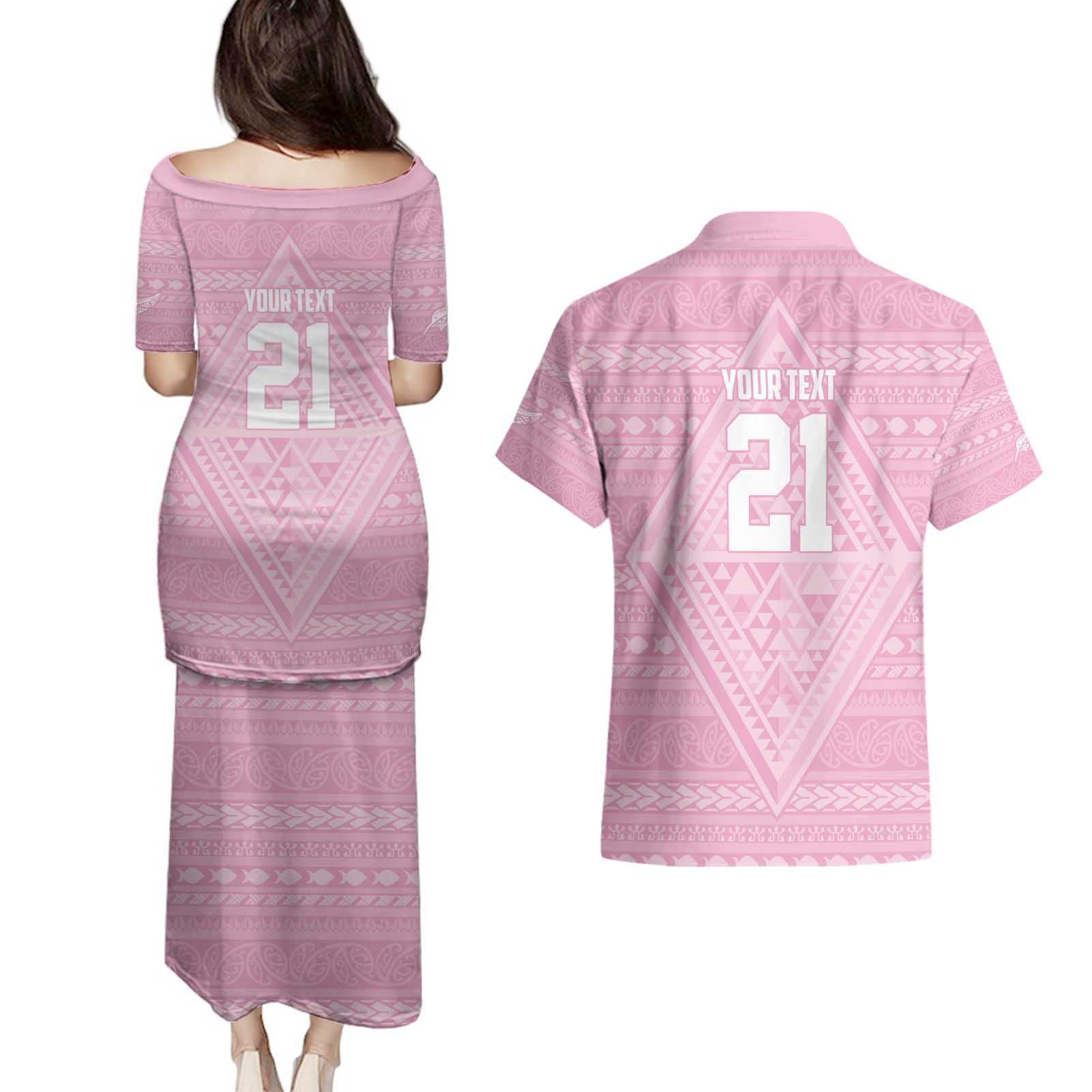 Custom New Zealand Basketball Indigenous Couples Matching Puletasi and Hawaiian Shirt - Aussie Hoodie