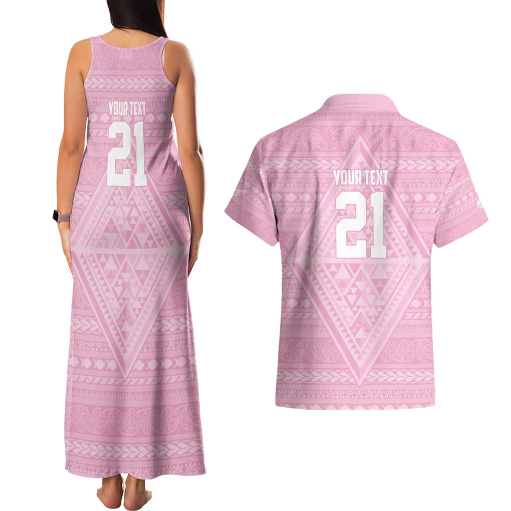 Custom New Zealand Basketball Indigenous Couples Matching Tank Maxi Dress and Hawaiian Shirt - Aussie Hoodie
