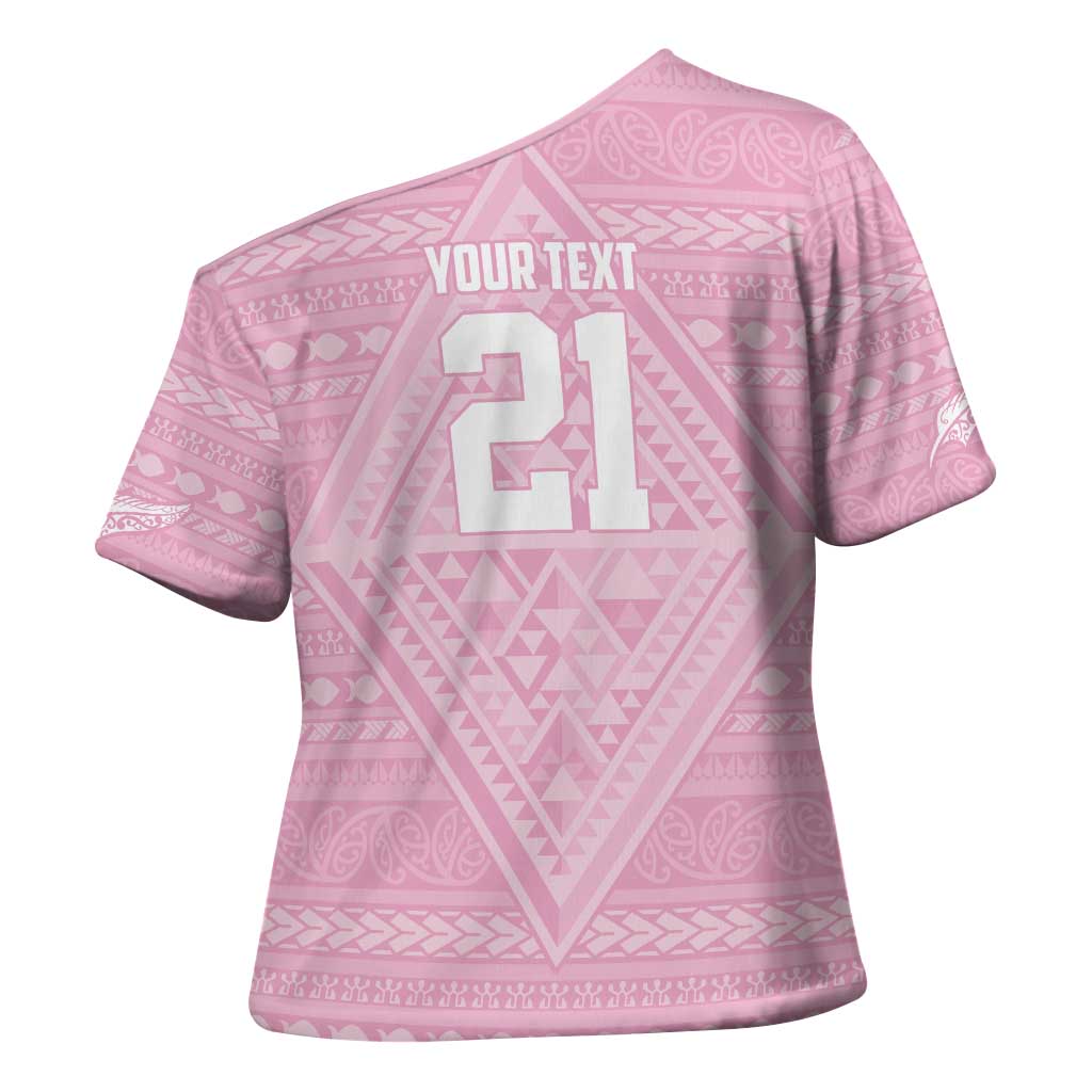 Custom New Zealand Basketball Indigenous Cross Shoulder Shirt - Aussie Hoodie
