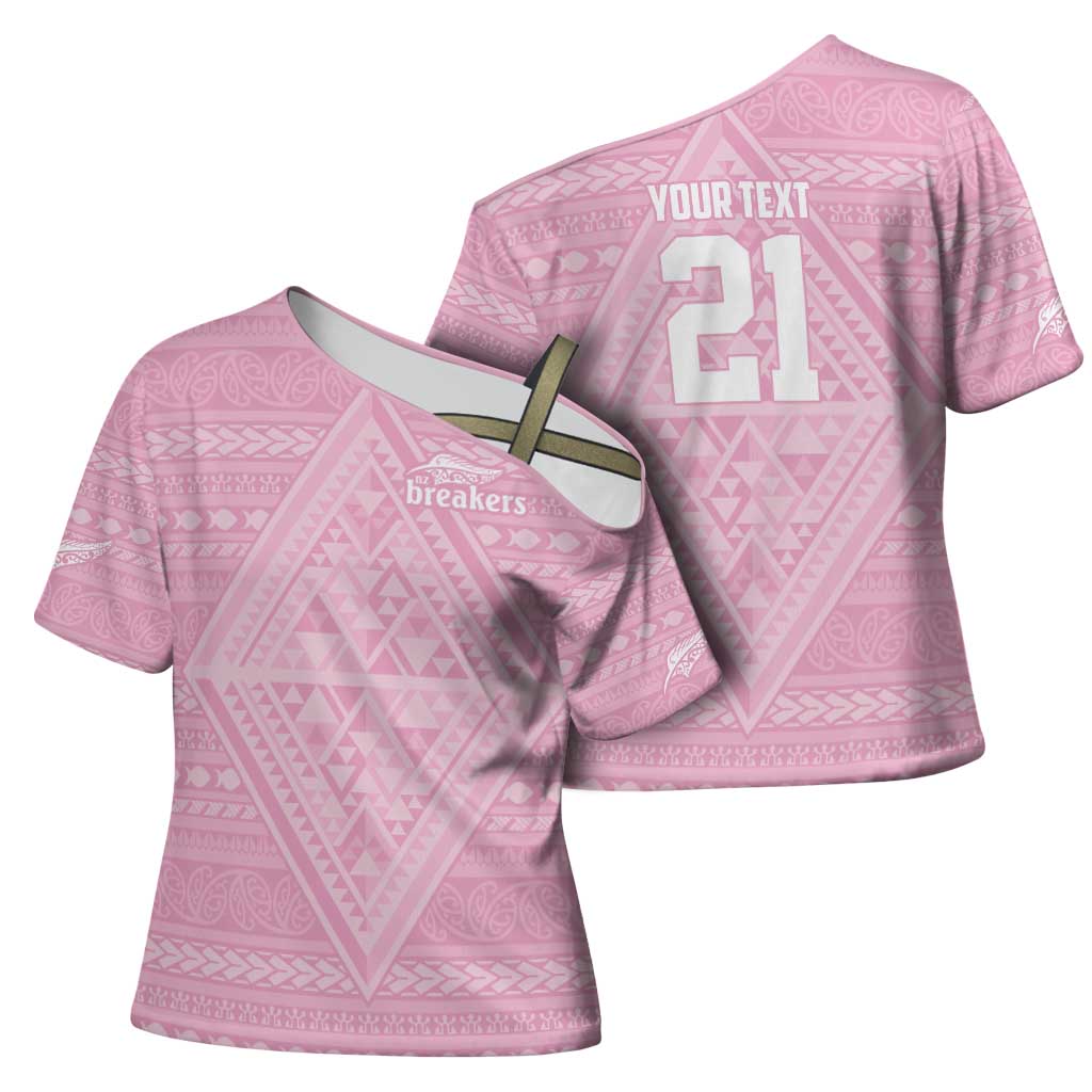 Custom New Zealand Basketball Indigenous Cross Shoulder Shirt - Aussie Hoodie