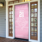 Custom New Zealand Basketball Indigenous Door Cover - Aussie Hoodie