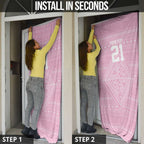 Custom New Zealand Basketball Indigenous Door Cover - Aussie Hoodie