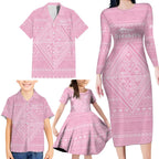 Custom New Zealand Basketball Indigenous Family Matching Long Sleeve Bodycon Dress and Hawaiian Shirt - Aussie Hoodie