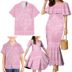 Custom New Zealand Basketball Indigenous Family Matching Mermaid Dress and Hawaiian Shirt - Aussie Hoodie