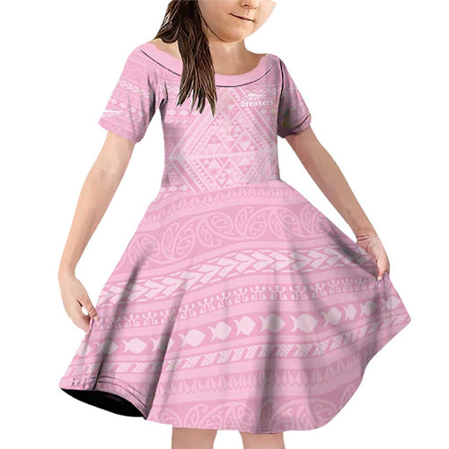 Custom New Zealand Basketball Indigenous Family Matching Off Shoulder Short Dress and Hawaiian Shirt - Aussie Hoodie