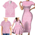 Custom New Zealand Basketball Indigenous Family Matching Short Sleeve Bodycon Dress and Hawaiian Shirt - Aussie Hoodie