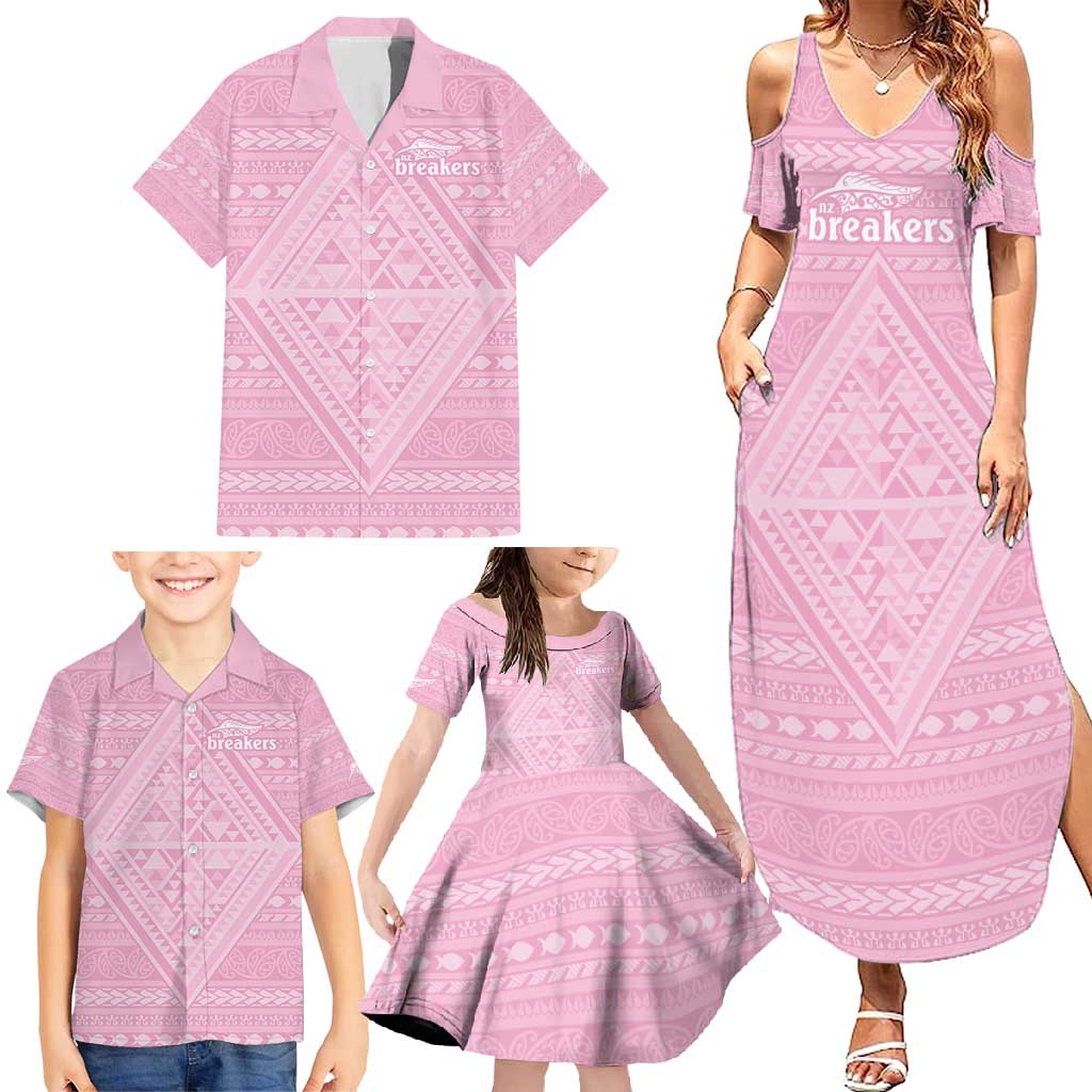 Custom New Zealand Basketball Indigenous Family Matching Summer Maxi Dress and Hawaiian Shirt - Aussie Hoodie