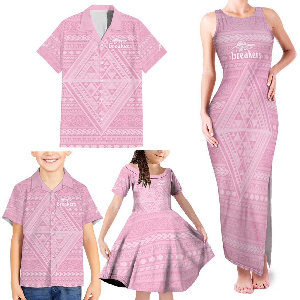 Custom New Zealand Basketball Indigenous Family Matching Tank Maxi Dress and Hawaiian Shirt - Aussie Hoodie