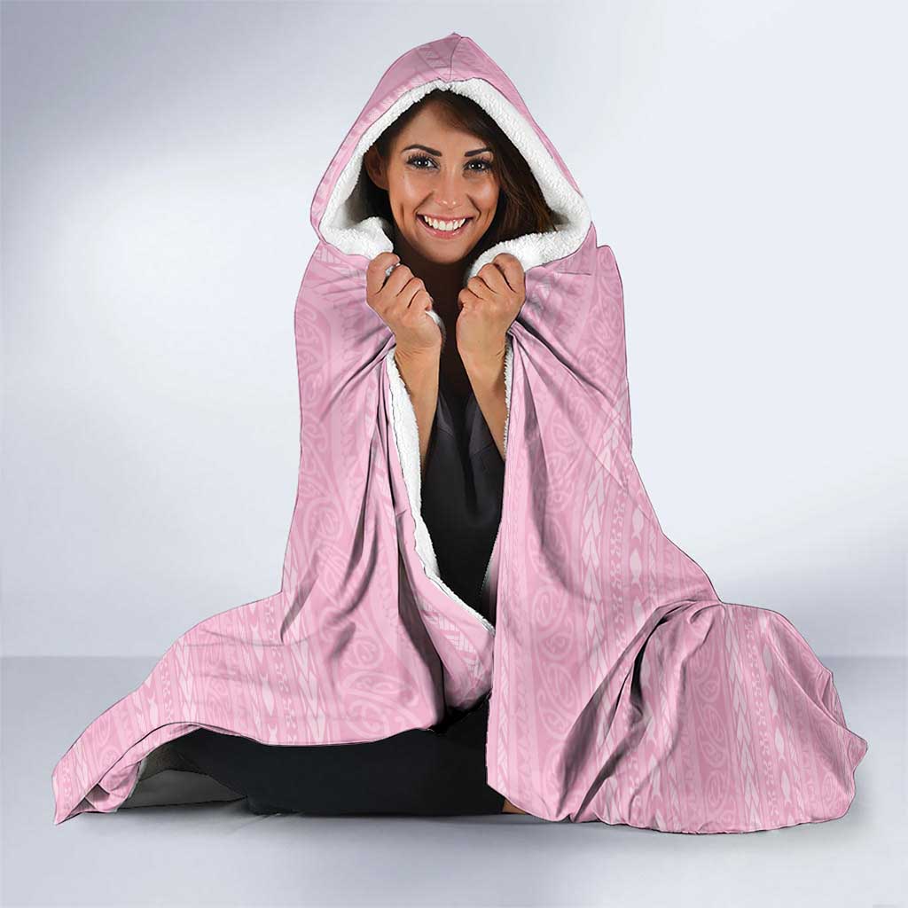 Custom New Zealand Basketball Indigenous Hooded Blanket - Aussie Hoodie