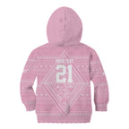 Custom New Zealand Basketball Indigenous Kid Hoodie - Aussie Hoodie