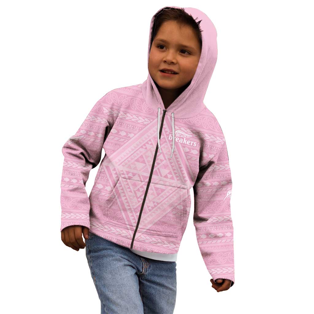 Custom New Zealand Basketball Indigenous Kid Hoodie - Aussie Hoodie