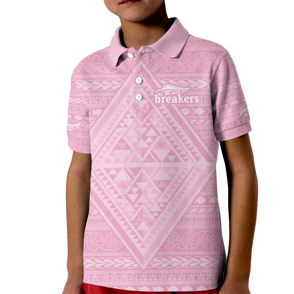 Custom New Zealand Basketball Indigenous Kid Polo Shirt - Aussie Hoodie