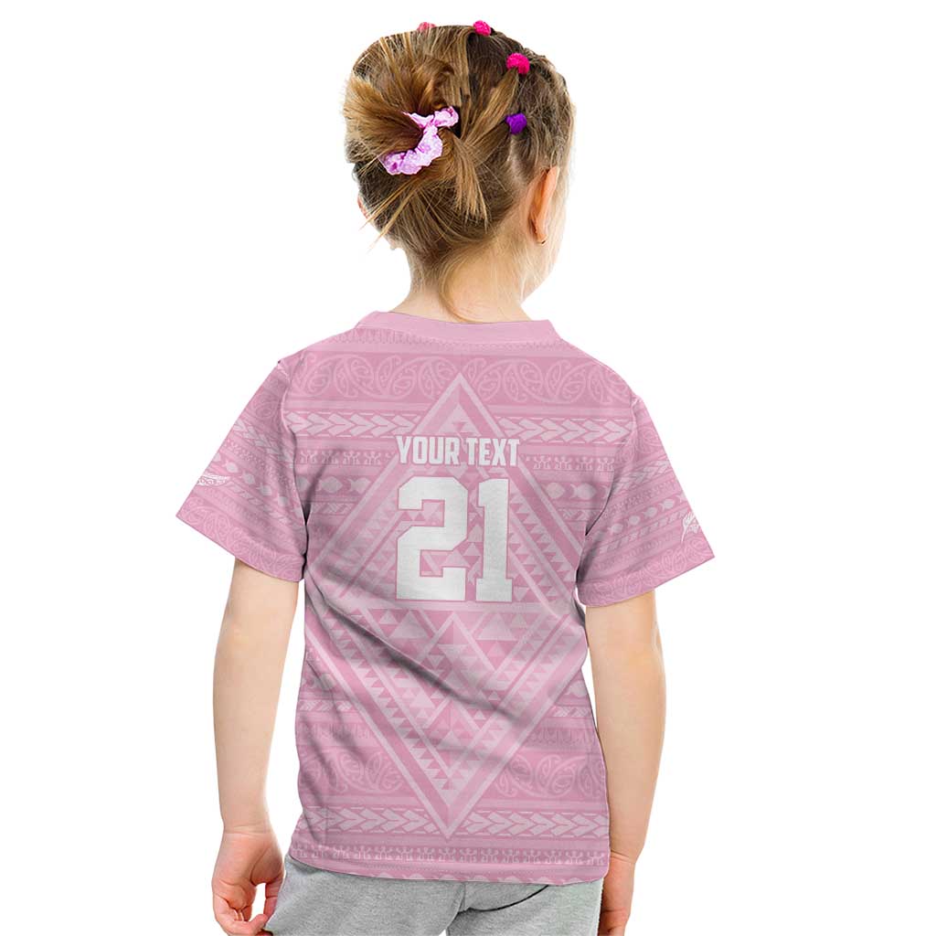 Custom New Zealand Basketball Indigenous Kid T Shirt - Aussie Hoodie