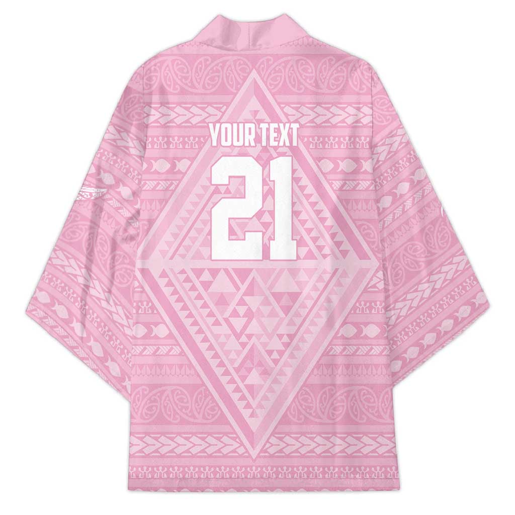 Custom New Zealand Basketball Indigenous Kimono - Aussie Hoodie