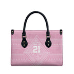Custom New Zealand Basketball Indigenous Leather Bag - Aussie Hoodie