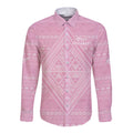 Custom New Zealand Basketball Indigenous Long Sleeve Button Shirt - Aussie Hoodie