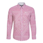 Custom New Zealand Basketball Indigenous Long Sleeve Button Shirt - Aussie Hoodie