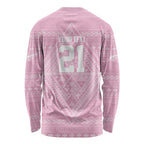 Custom New Zealand Basketball Indigenous Long Sleeve Shirt - Aussie Hoodie