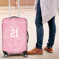 Custom New Zealand Basketball Indigenous Luggage Cover - Aussie Hoodie