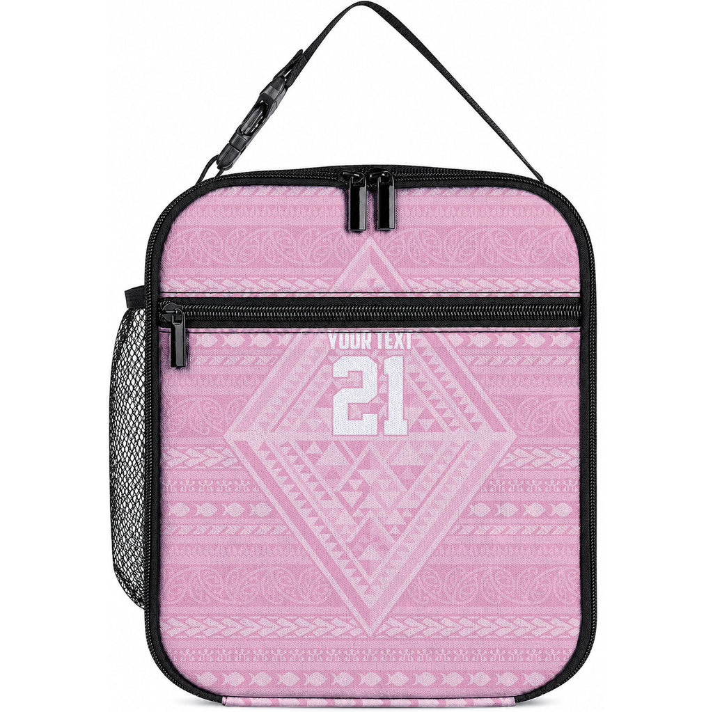 Custom New Zealand Basketball Indigenous Lunch Bag