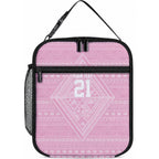 Custom New Zealand Basketball Indigenous Lunch Bag