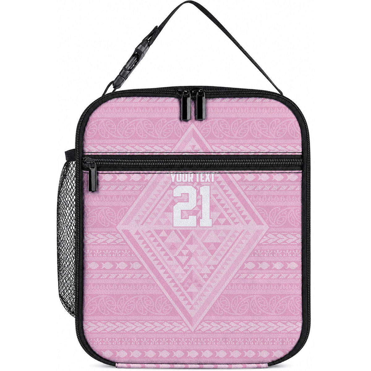 Custom New Zealand Basketball Indigenous Lunch Bag