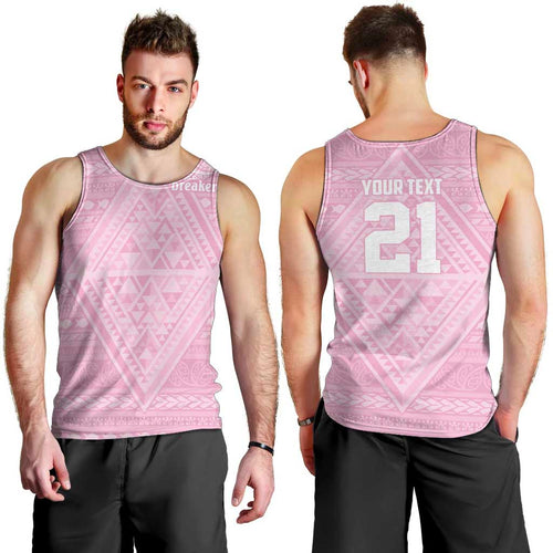 Custom New Zealand Basketball Indigenous Men Tank Top - Aussie Hoodie