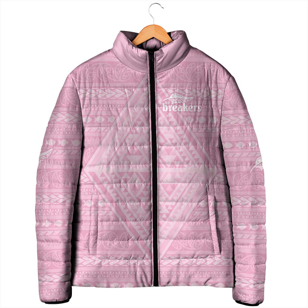 Custom New Zealand Basketball Indigenous Padded Jacket - Aussie Hoodie