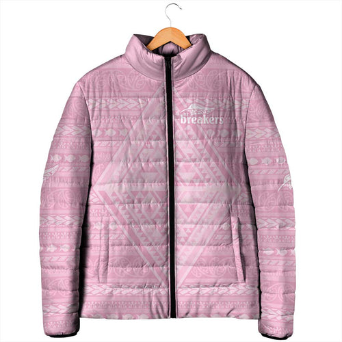 Custom New Zealand Basketball Indigenous Padded Jacket - Aussie Hoodie