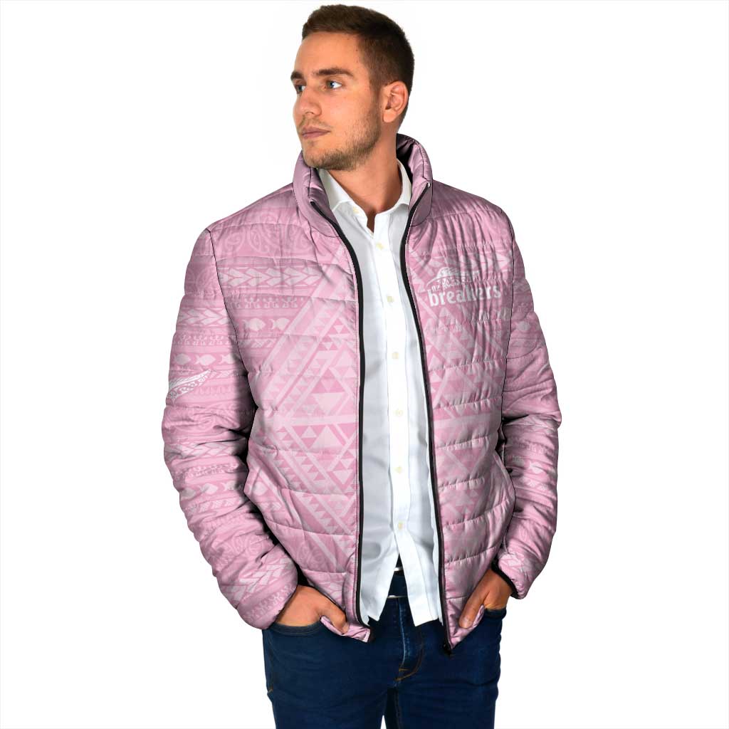 Custom New Zealand Basketball Indigenous Padded Jacket - Aussie Hoodie